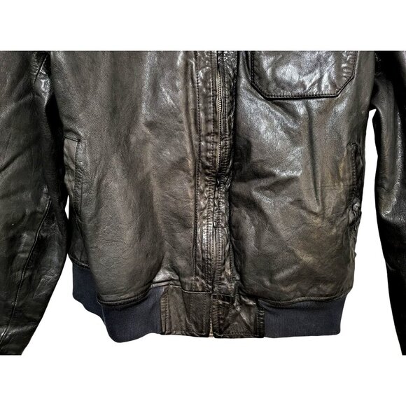 COCKPIT USA Bomber Jacket Military Pilot Aviator - Picture 5 of 12